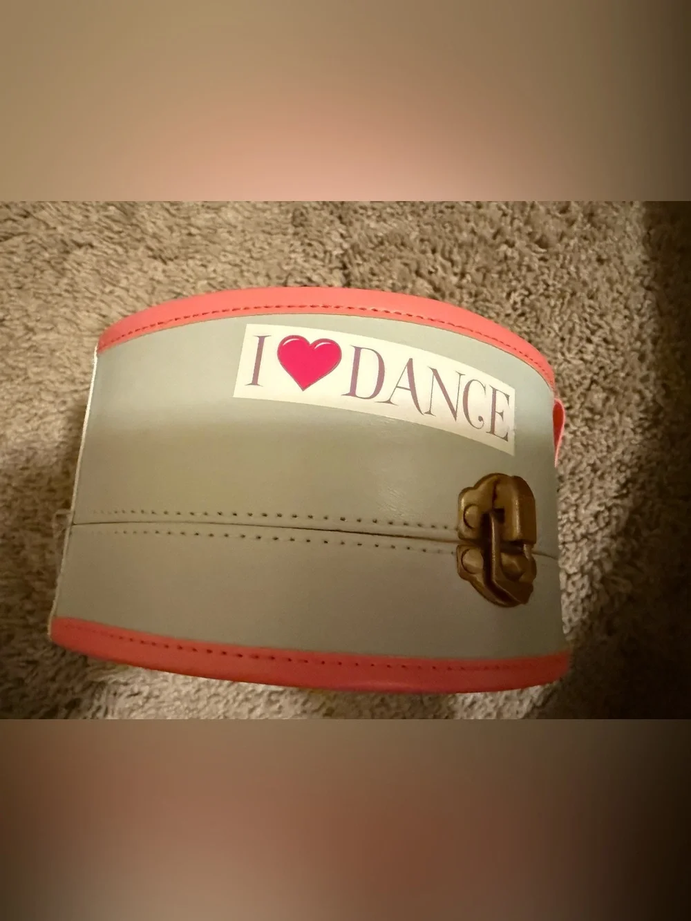 AG Isabel Dance Case with Ballet Shoes, hair accessories and bun form.